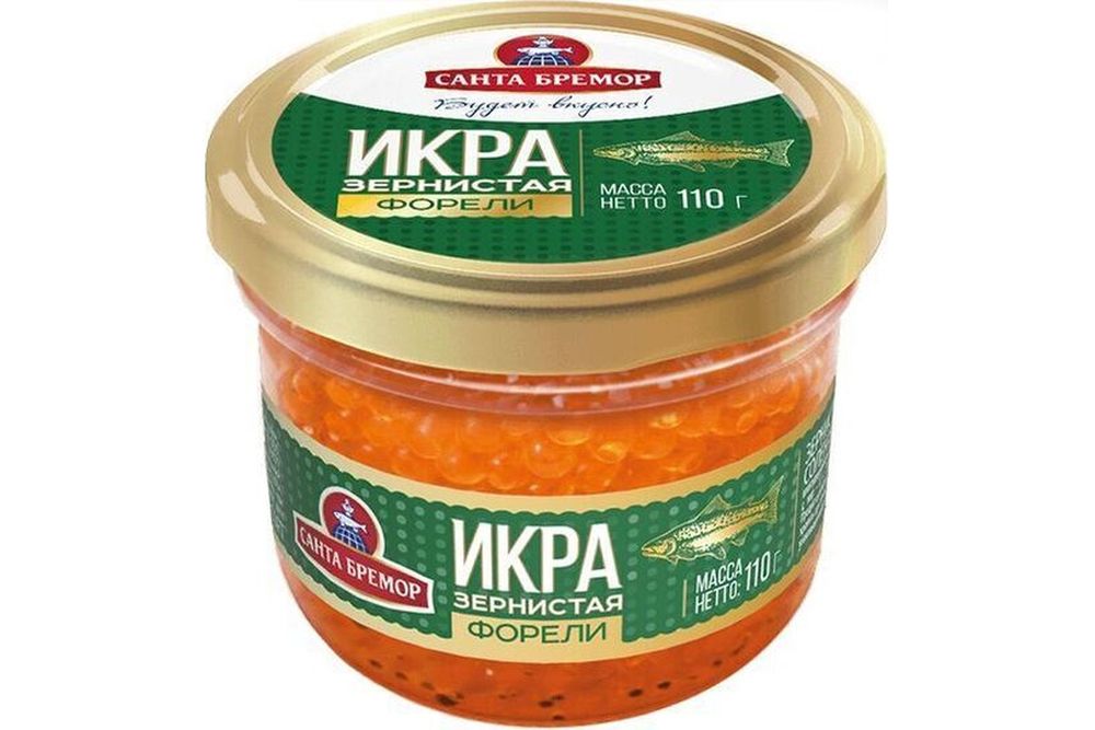 Икра красная 110g Санта Бремор